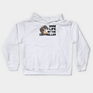 Grab Life by the Controller Kids Hoodie